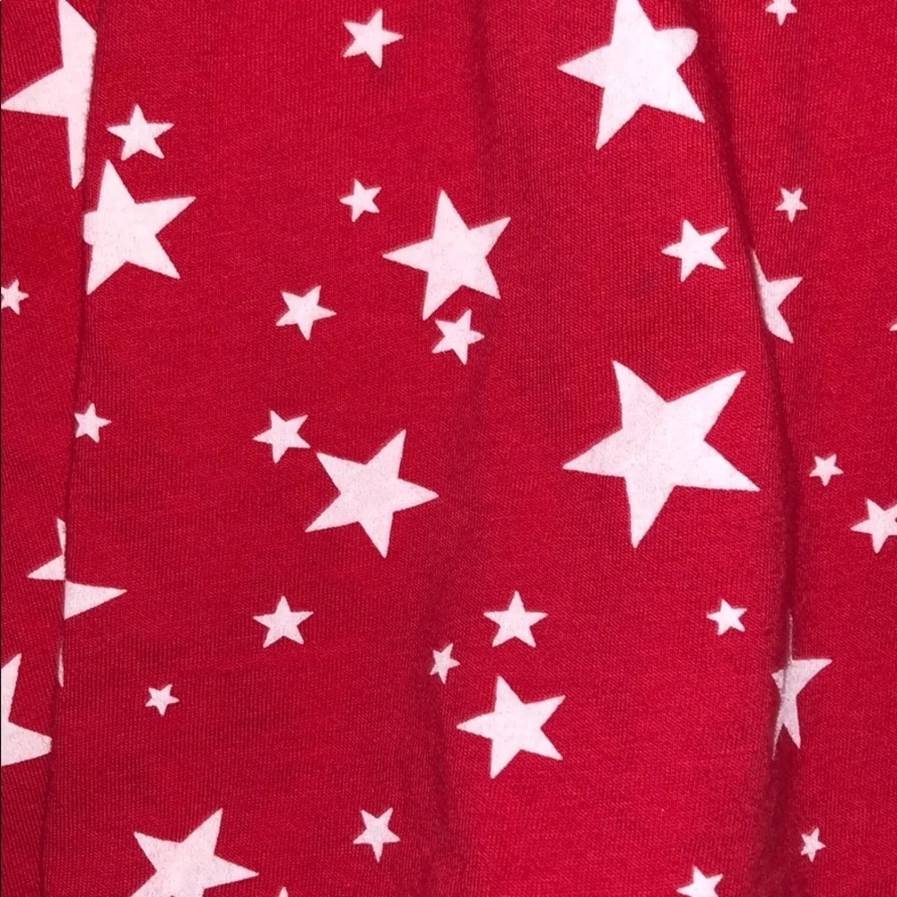 Gap Kids girls red dress with white stars size m (8-9) NWOT